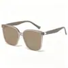 Nuevas Gafas de Sol de Alta Gama de Moda con Montura Grande, Protección Solar, Protección UV y Elegante Diseño Cuadrado Que Hacen que el Rostro Parezca Más Pequeño