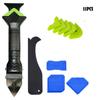 Conjunto de 11 peças de enchimento 3 em 1 raspador de metal raspador beleza costura selador cozinha banheiro pia terno beleza costura ferramenta