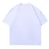 En Stock 230g Talla US Camiseta de Manga Corta 100% Algodón Venta al por Mayor Transfronteriza Europea y Americana Corte Holgado Hombro Caído Doble Hilo Camiseta de Comercio Exterior Personalización