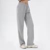 Pantalones Deportivos de Yoga para Mujer Otoño e Invierno Modal Sueltos Casuales para Correr Cintura Alta Fitness Pierna Recta 42311