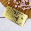 Ano do Cavalo Notas Comemorativas com Folha de Ouro Ano Novo Chinês Moedas de Cobre Moedas de Ouro Notas de Ouro Atratoras de Sorte Seguro Presentes de Boa Sorte Caixa de Presente Desenho Animado