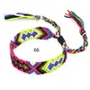 Popular en Europa y América: Pulseras Tejidas Arcoíris Hechas a Mano en Estilo Étnico Nepalí, Venta al por Mayor de Joyería