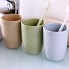 Taza de Gárgaras Familiar Simple de Moda Color Sólido Taza de Cepillo de Plástico Taza de Gárgaras para Estudiantes Taza para la Boca