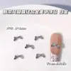 Acessórios de Metal para Nail Art Estilo Japonês e Coreano Estilo Fita Borboleta Combinada com Joias Douradas Laço Tridimensional Acessórios para Unhas Atacado