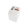Cargador Rápido de Nitruro de Galio de 65W, En Stock E-commerce Cargador de Escritorio Inteligente con Estándares Europeo, Americano, Australiano, Británico y Japonés