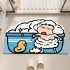 Tapete de Chão de Terra de Diatomáceas Desenho Animado Crayon Shin-Chan para Casa Banheiro Entrada, Tapete para Pés Absorvente de Água Antiderrapante Atacado e Dropshipping