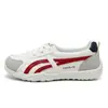 K6811 Zapatos de Mujer de Boca Baja Sensación de Pisar Caca Zapatos Deportivos para Niñas 2026 Nuevo Otoño Superficie de Cuero Zapatos Casuales Suela Suave Mujeres Embarazadas
