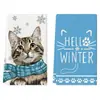 Paños de limpieza creativos temáticos de Navidad para Amazon transfronterizo, paños para el hogar, la cocina y la mesa de comedor, paños de cocina y toallas decorativas de Navidad