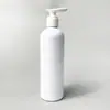 Botella de Plástico Redonda de Hombro Personalizada por el Fabricante de 500 ml Botella de Subempaque de PET con Cabezal de Bomba de Loción Externo Botella Vacía