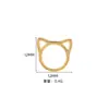 Anel Antigo Dourado Fosco Conservador de Cor, Acessórios de Anel Qiankun, Vários Anéis Esculpidos, Pulseiras DIY, Colares, Acessórios de Conexão Atacado