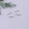 Estrella de 13 mm con resorte colgante clip para oreja invisible accesorios para pendientes falsos unisex DIY