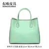 Bolso de Mano Nuevo Tamaño Grande de Cuero Mate de Vientre de Cocodrilo Siamés Gran Capacidad Moderno de Moda para Mujer Bolso de Hombro Único