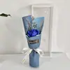 Dia das Mães Dia dos Namorados Novo Single Buquê de Rosas Flor de Sabão Transparente Caixa de Presente Dia dos Namorados Chinês Criativo Eterno