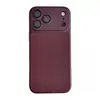 Funda para teléfono dos en uno con tacto de piel para iPhone 18 Pro Max Apple 17 cubierta protectora con película para lente incorporada 16