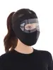 Máscara de Ciclismo de Inverno à Prova de Vento Quente Proteção Facial Máscara de Rosto Inteiro Proteção contra Frio com Lente Respirável Espessada de Lã para Homens e Mulheres