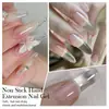 Kineshinex Gel Transparente No Pegajoso para Extensión de Uñas Construcción Rápida DIY Gel para Uñas Arte de Uñas para Principiantes