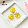 Colgante Hebilla de Paz de Ágata Multicolor Jadeíta Hebilla de Paz de Ágata Blanca Jadeíta Colgante de Jadeíta Joyería DIY