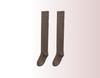 Calcetines Gruesos de Otoño e Invierno hasta la Rodilla para Mujer Calcetines Calentitos de Forro Polar con Rizo para Muslo de Mujer Calcetines Largos Antideslizantes de Caña Alta Protectores de Rodilla Pantorrilla