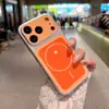 Adecuado para iPhone 17 Pro Max, funda magnética para teléfono con sensación de piel que se transforma instantáneamente en una cubierta protectora con ventana de visualización grande de color contrastante para iPhone 17 y iPhone 16