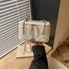 2026 Bolso Acolchado con Cadena de Moda Versátil para el Uso Diario con un Toque de Lujo, Bolso Cruzado de Hombro Único de Nicho