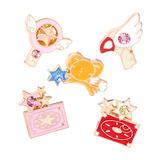 Joyería europea y americana conjunto de dibujos animados broche niña flor de cerezo ángel estrella de cinco puntas broche de diamantes artículo caliente de aliexpress