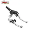 Accesorios de modificación para motocicleta Bosuer motocicleta todoterreno CNC 360 grados anticaída manija de embrague de ahorro de mano y palanca de freno