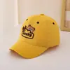 Gorras Infantiles Primavera y Otoño Gorras de Béisbol para Niños y Niñas Oso de Dibujos Animados Sombreros de Sol Versátiles para Exteriores Gorras de Bebé Modernas