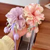 Lazo para el Cabello con Flor de Tulipán Lindo para Niñas, Cuerda para Cola de Caballo o Moño, Accesorios para el Cabello de Niñas