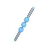 Palo de masaje con forma de erizo de Mace, rodillo de relajación muscular, masajeador de ejercicios de yoga y fitness, palo de fascia de 3 y 5 bolas
