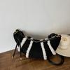 Otoño e Invierno Transfronterizo Maillard Vintage Esmerilado Bolso Pequeño para Mujer 2024 Nueva Llegada Cuernos Todo Combinable Bandolera Bolso Dumpling