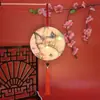 Nova Lanterna Impressa Frente e Verso Lanterna Portátil Antiga Luminosa Estilo Chinês Retrô Ano Novo Alta Transparência Redonda Lanterna de Palácio
