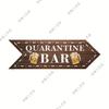 Hogar de Madera 10*20cm Colgante Tipo Flecha Placa de Puerta Navideña Decoración Festiva Colgante de Pared de Halloween