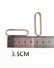 Fivela Acessórios de Ferragens para DIY Fivela Metálica para Bolsa Formato de Ovo Fivela Oval Argola D Fivela Quadrada Puxador de Zíper Fivela de Alça Nenhuma