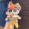 Chaveiro Pingente Boneco Detetive Shin-Chan Desenho Animado Genuíno Mochila Estudante Pingente Chaveiro Presente Atacado