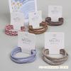 Accesorios para el Cabello Sencillos Estilo Coreano Sentido de Alta Gama Cuerda para el Cabello con Pinza Banda Elástica para el Cabello Anillos para Cola de Caballo Todo Combinable Colgante para Niña Cuerda para la Cabeza