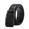 Cinturón de Cuero Personalizado para Hombre de Cuero Genuino Hebilla Automática Cinturón de Cintura de Piel de Vaca Logo Impreso a Color Regalo de Negocios Hebilla de Trinquete Cinturón de Cuero de Primera Capa para Hombre