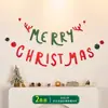 Decoración Pequeña Colgante de Guirnaldas Navideñas Suministros Árbol Fondo de Pared para Fotos en Interiores Escena de Atmósfera Decoración Adornos Colgantes Banderines de Tirar
