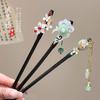 Horquilla para el cabello Horquilla Antigua Accesorios para el Cabello de Niña Accesorios de Falda de Caballo Nuevo Estilo Chino Atmósfera Simple Horquilla de Ébano Tocado Hanfu