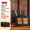 Caja de Regalo Vacía Personalizable para Té de Roca de Nueve Compartimentos, Adecuada para 12/18/20 Bolsitas de Té, Caja de Empaque para Dahongpao, Guihua y Otros Tés Negros
