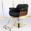 Silla de barbería de celebridades de Internet, moderna y sencilla, silla de barbería gruesa, silla giratoria elevable, silla de peluquero.