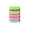 Al Por Mayor en Stock 1.0-2.5cm Tejido Liso Elástico Acanalado Colorido Accesorios para Bolsos Elástico para Ribete