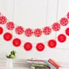Nueva Flor de Papel de Felpa para Boda Suministros de Decoración de Boda Flor de Papel No Tejida Arreglo de Boda Flor de Papel Doble Felicidad Estilo Delgado Tamaño Grande