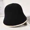 Sombrero de pescador japonés para otoño e invierno, sombrero de cubo pequeño con cara de conejo peludo, cubierta facial cálida de felpa, estilo coreano, sombrero de cubo versátil