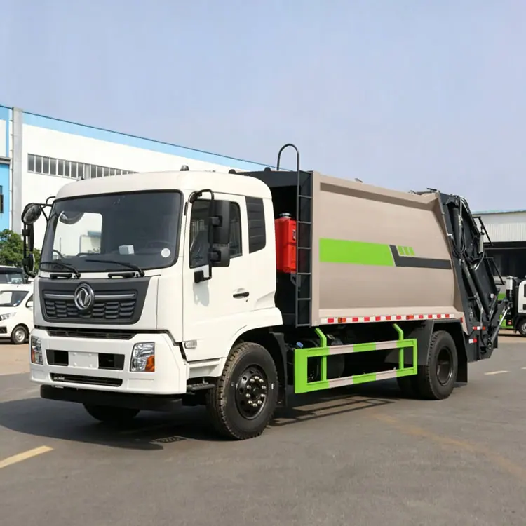 东风福瑞卡8吨垃圾压缩车14方垃圾清运车优质供应