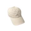 Boné de beisebol bordado de rua americana para mulheres Big Head Showface Pequeno guarda-sol de beiral curvo simples boné de algodão lavado para homens