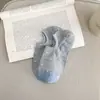 25 Años de Calcetines de Barco de Lunares para Mujer en Primavera y Verano, Delgados de Silicona Antideslizantes, Transpirables Casuales Bajos de Tendencia