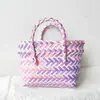 Bolsa de Palha, Bolsa Infantil, Bolsa de Armazenamento, Cesta de Compras, Cesta de Legumes, Bolsa de Presente, Mini Bolsa de Lanche, Bolsa de Palha