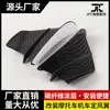 Acessórios para motocicleta modificados faca de vento cruzado fibra de carbono de corrida asa de vento fixa defletor universal spoiler defletor de vento cruzado