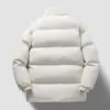 Chaqueta de algodón de alta gama, abrigo de algodón de invierno para hombre, nueva chaqueta de algodón de moda para hombre, marca de moda, chaqueta gruesa para pareja, abrigo de algodón acolchado estilo Hong Kong para mujer