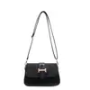 Bolso Pequeño Retro con Textura de Moda para Mujer 2025 Verano Nuevo Estilo Bandolera de Hombro Único Axila Bolso Cuadrado Pequeño Simple y Elegante